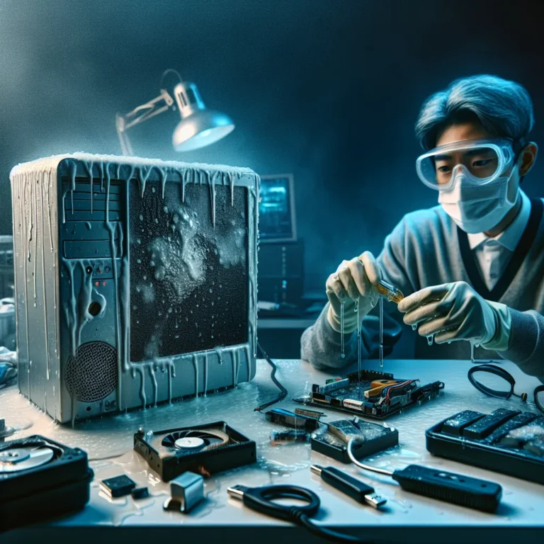 Computer Wasserschaden Daten Retten