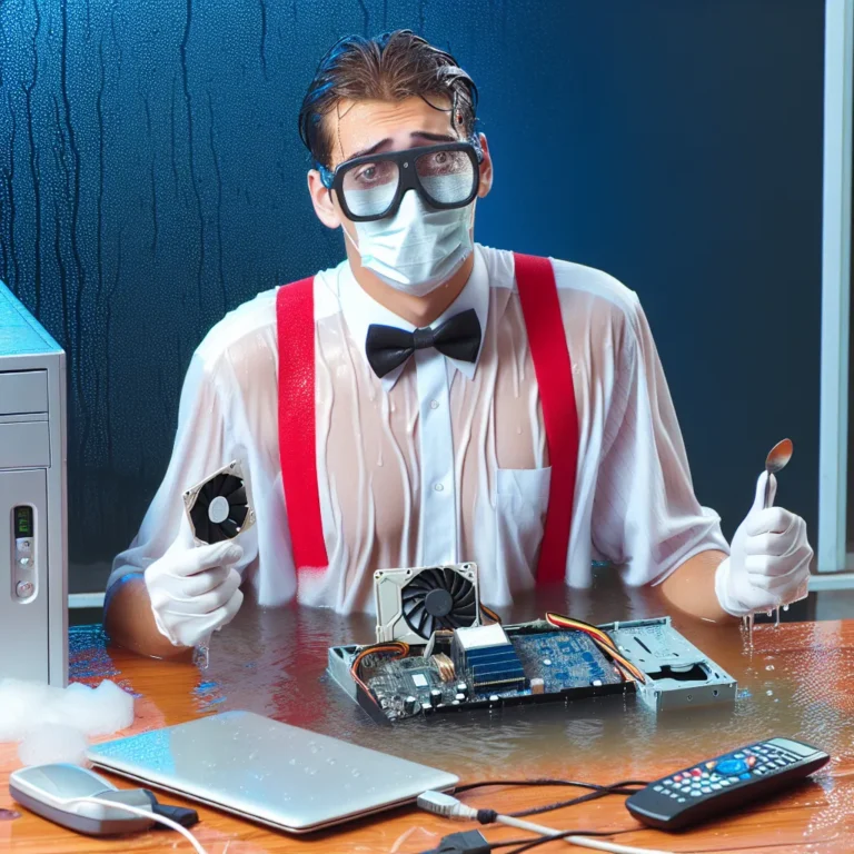 Datenrettung Nach PC Flüssigkeitsschaden