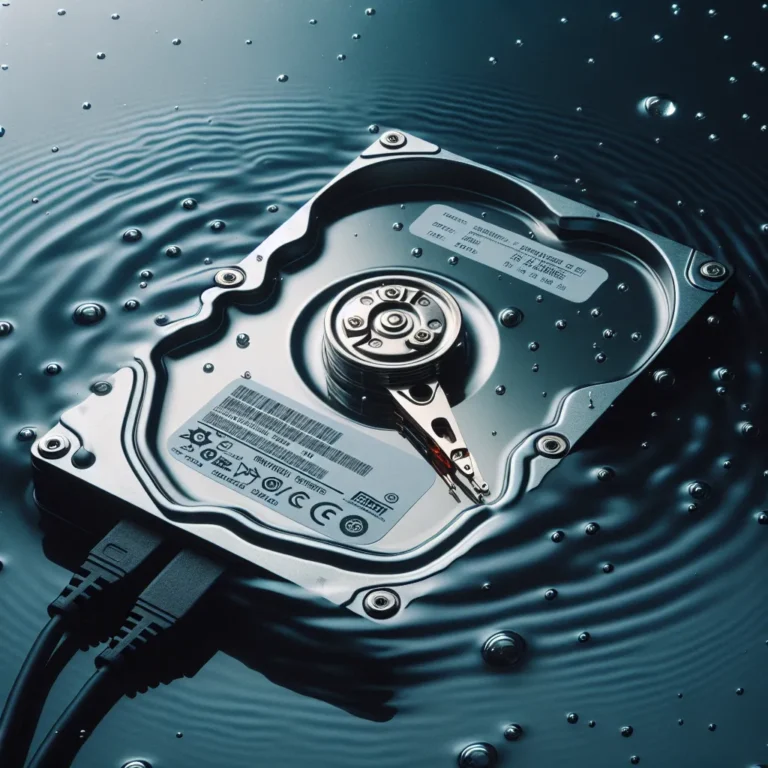 Datenverlust Bei Festplatten – Datenrettung Bei Nassen Datenträger