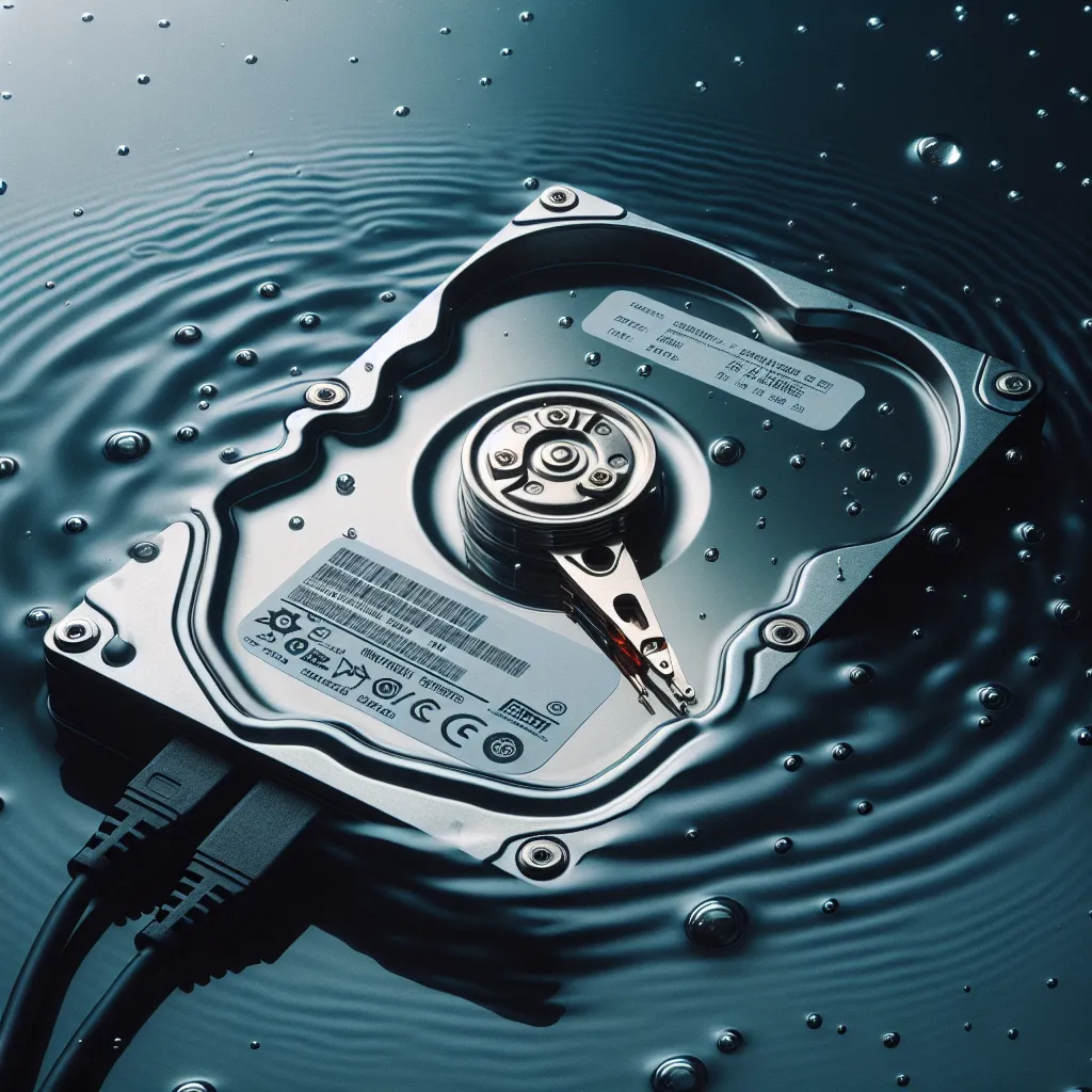 Datenverlust Bei Festplatten – Datenrettung Bei Nassen Datenträger
