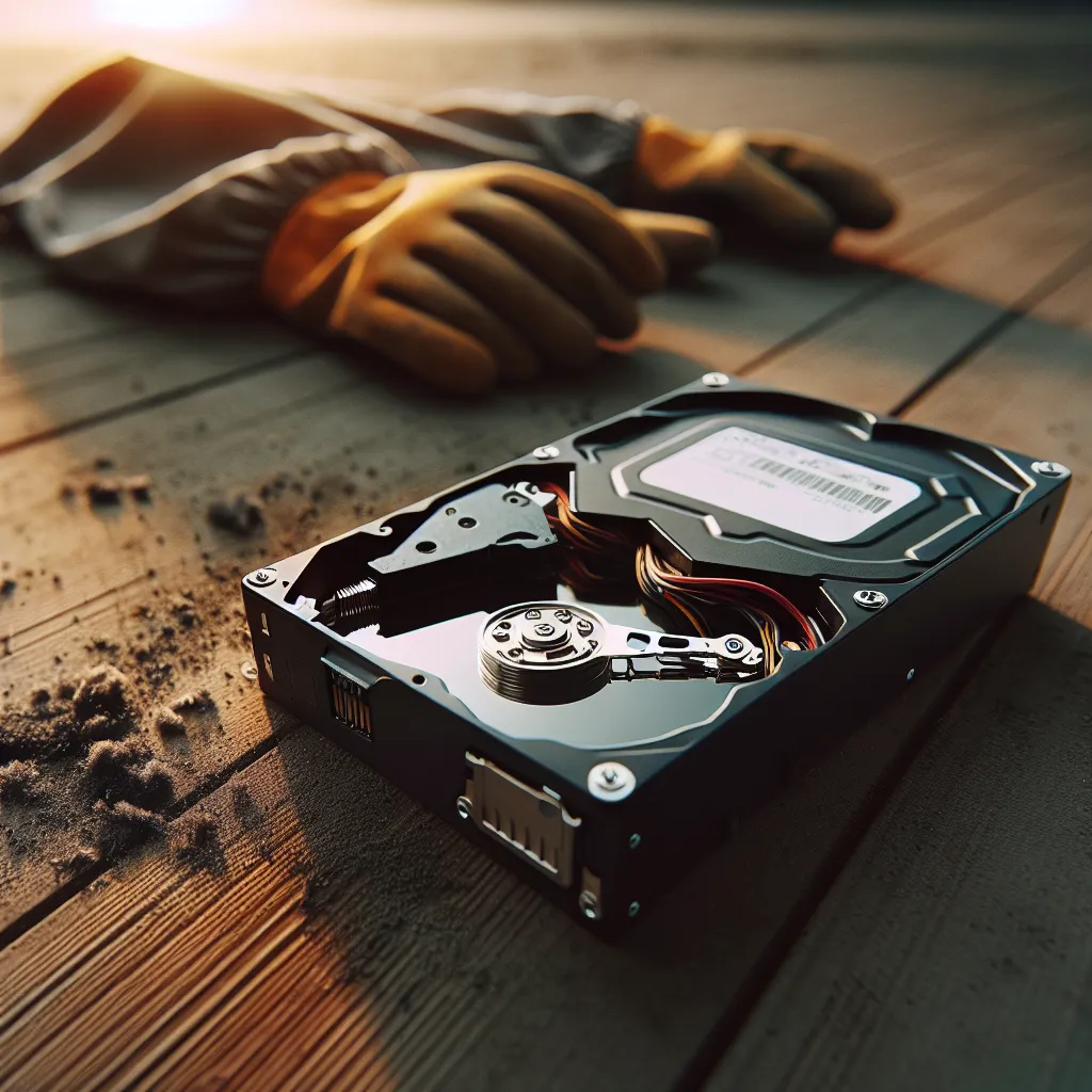 Externe Festplatte Heruntergefallen – Datenrettung