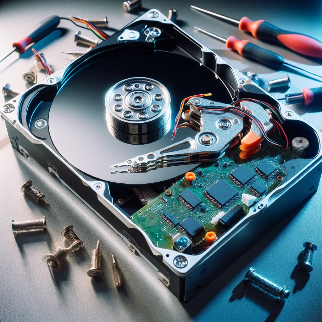 Festplattenarm Schreib Lese Kopf Defekt Daten Wiederherstellen