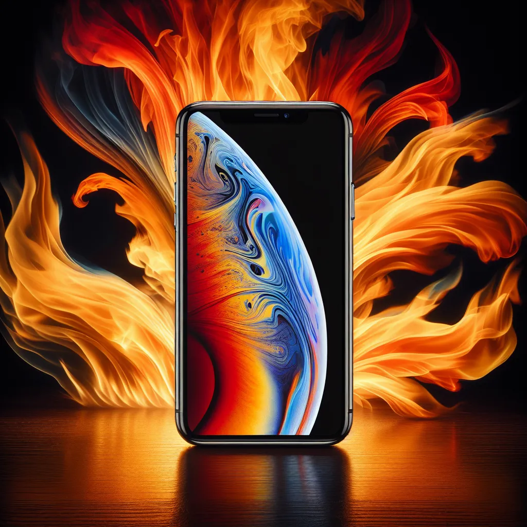 IPhone Datenrettung Nach Feuer Und Hitzeschaden