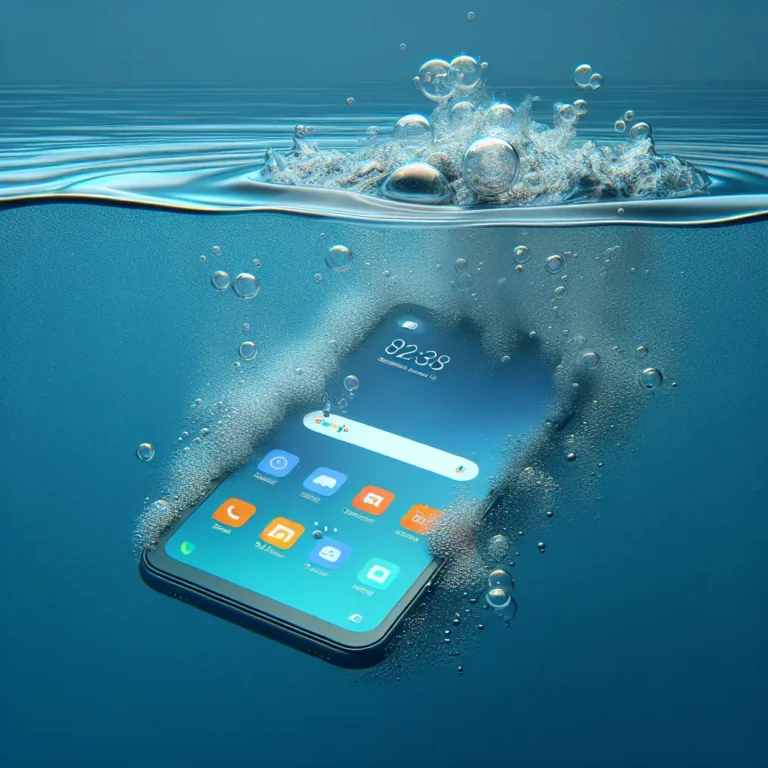 Xiaomi Handy Ins Wasser Gefallen